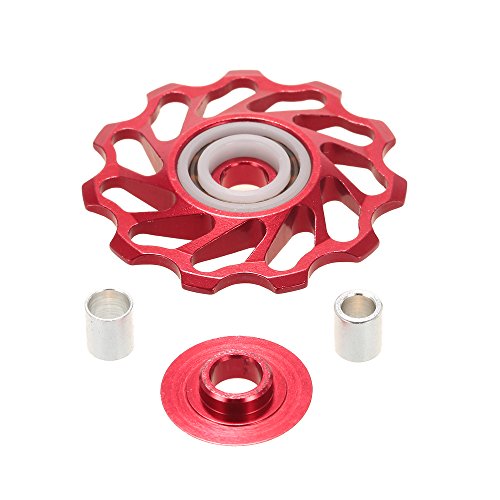 Polia de Metal, Romacci Roldana de cerâmica para bicicleta de estrada MTB Desviador traseiro de liga