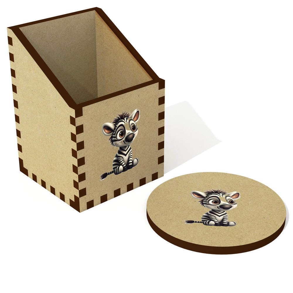 AzeedaCute Zebra' Desk Tidy/Pencil Holder (DT00102054)