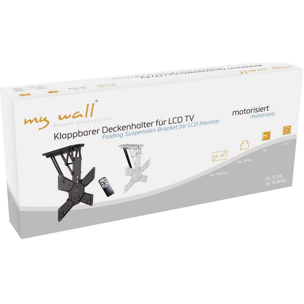 HL12M - Supporto da soffitto pieghevole per TV