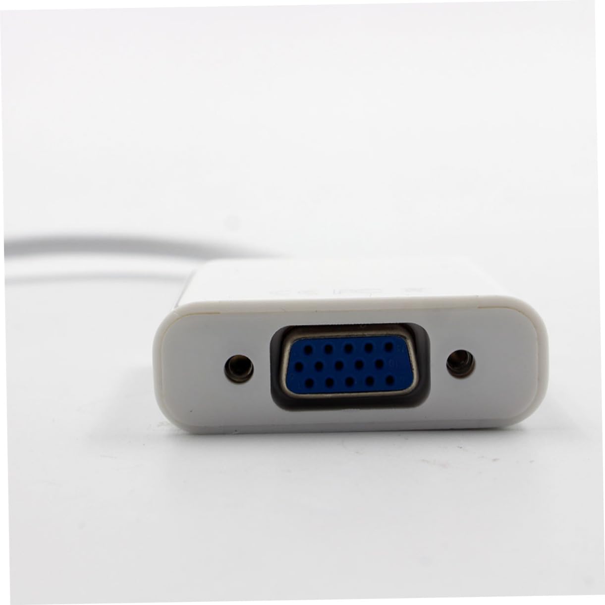 KONTONTY to Adapter Audio Video Converter and USB Power Cable for Computer Laptop Tablet and Play Supports Resolution Compatible Monitors and Projectors