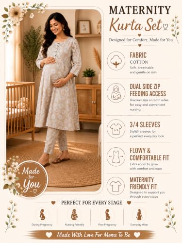 Image of RITIJYA Cotton Cord Set for Women