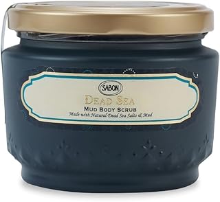 SABON(サボン) ブラック ボディスクラブ デッドシー ソルティ アロマティック グリーンの香り (320g)