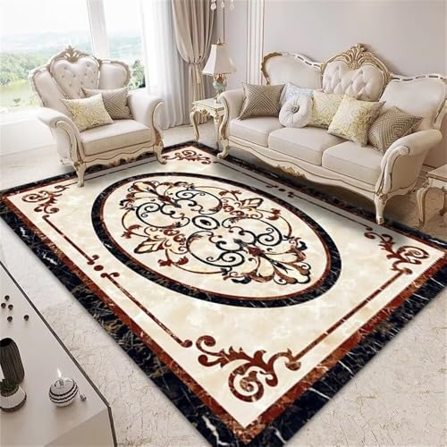 Tapis de salon confortable et antidérapant pour decoration table - 2