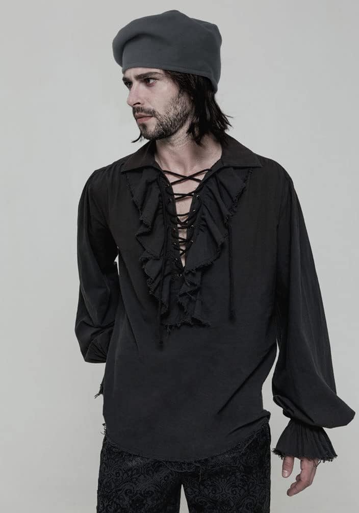 PROCOS Medieval Beret Hat Renaissance Painter Cap Classic Costume Accessories for Men Women - Image 3