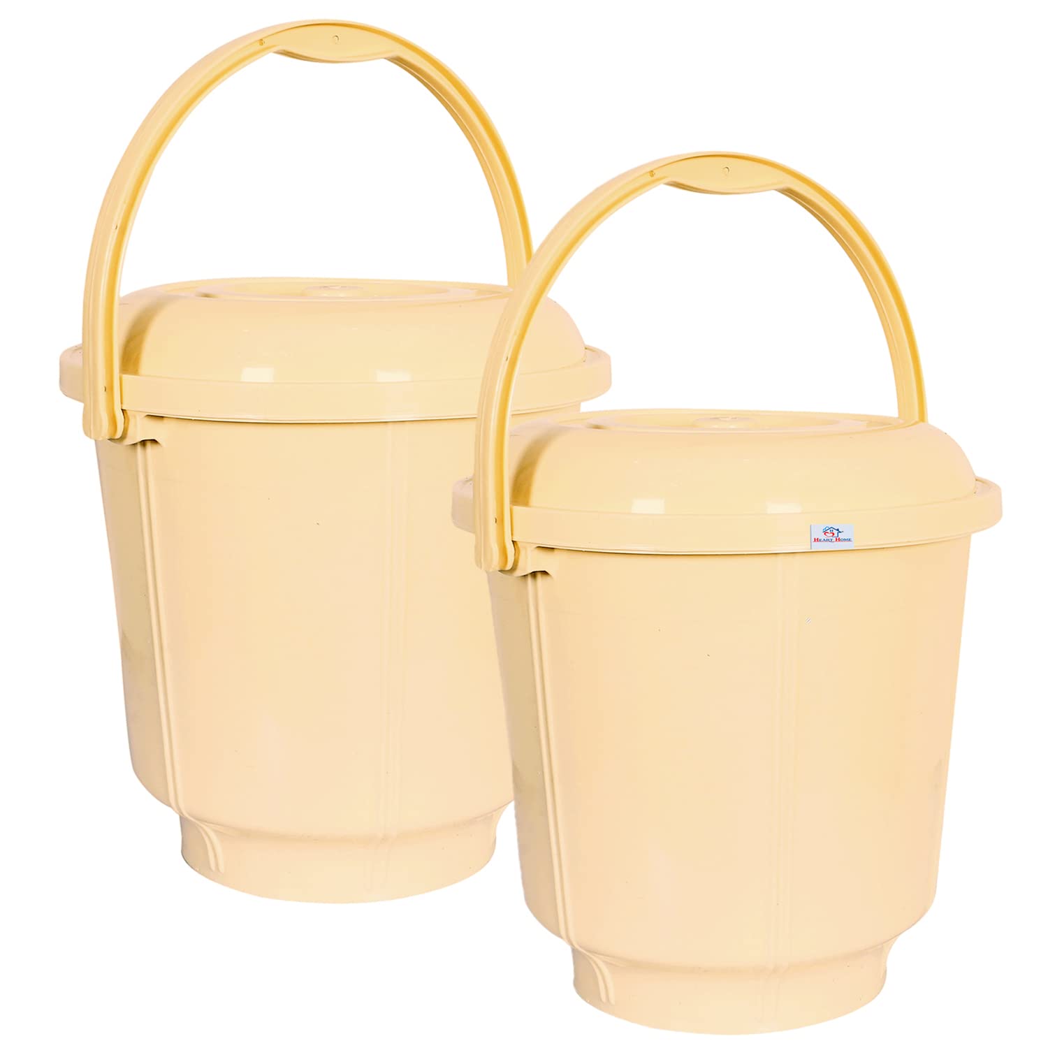 Heart Home Unbreakable Bucket - 13L Mint Green -7