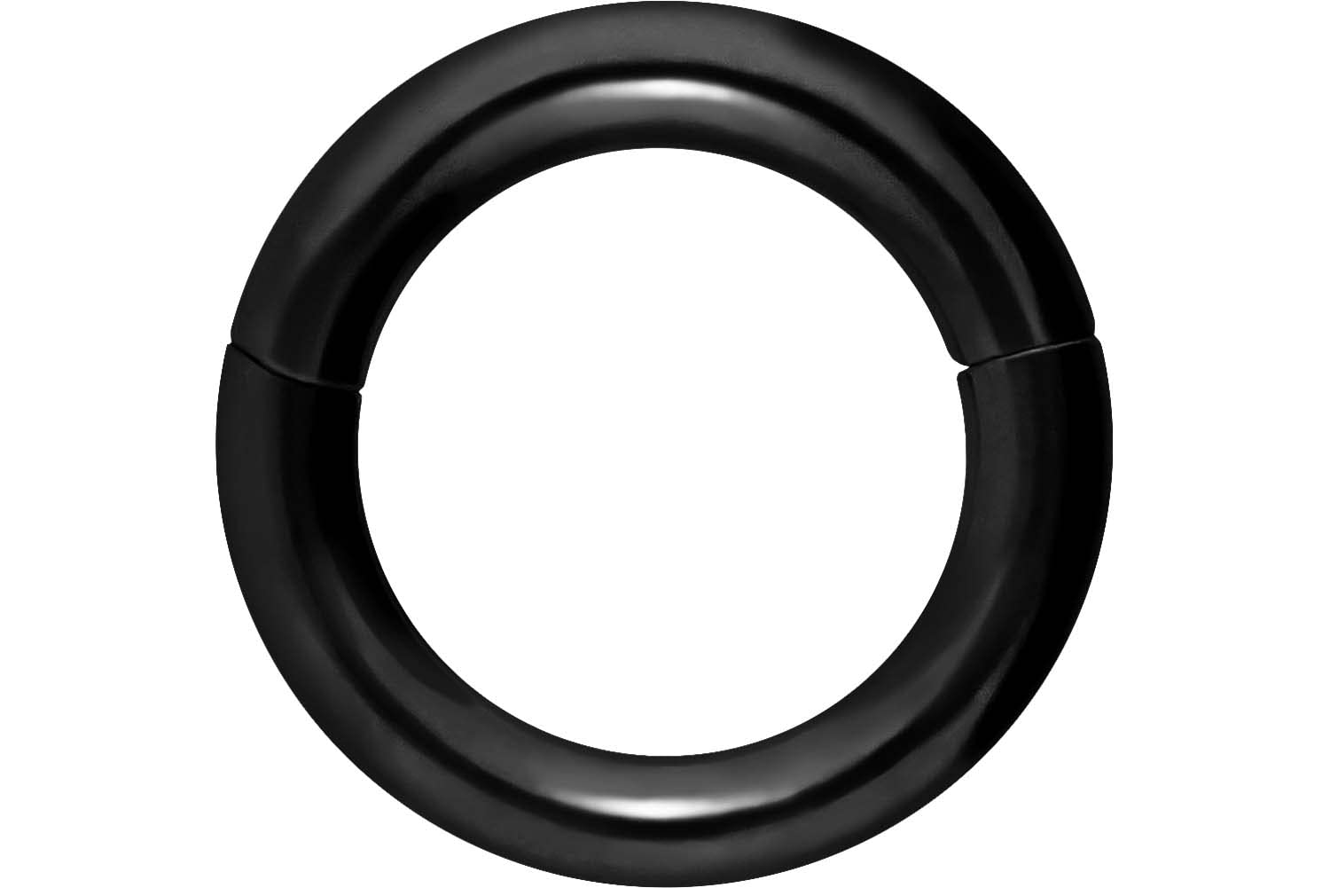 PIERCINGLINE Anillo segmento Clicker de acero quirúrgico – Piercing en oro, plata, rosa, negro o azul – para nariz, tabique, oreja, hélice o tragus — view 10