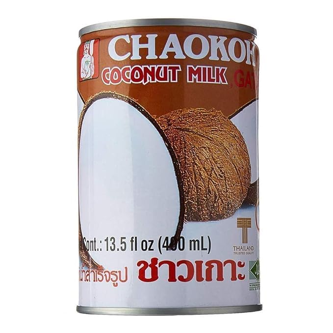 C'haokoh Coconut Milk 400ml*2 – Authentic Thai Coconut Cream, Rich & Creamy for Curries, Desserts, Baking & Vegan Cooking - Image 4 thumbnail