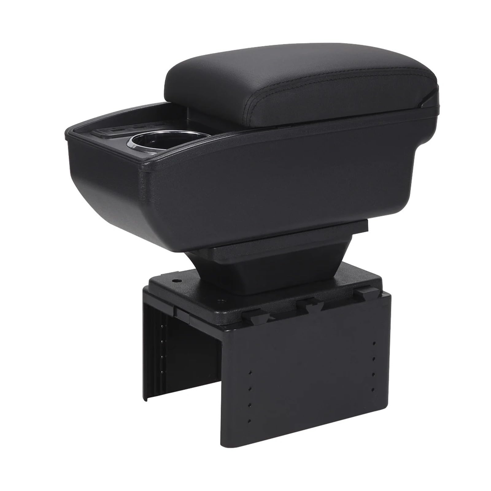 PRFGSGVBV Armrest Storage Box Universal Car Armrest Model Box Accessorie Auto Storage Modification Interior Retrofit Parts Dedicated Centre Console Pad(B2 Black line 6USB)