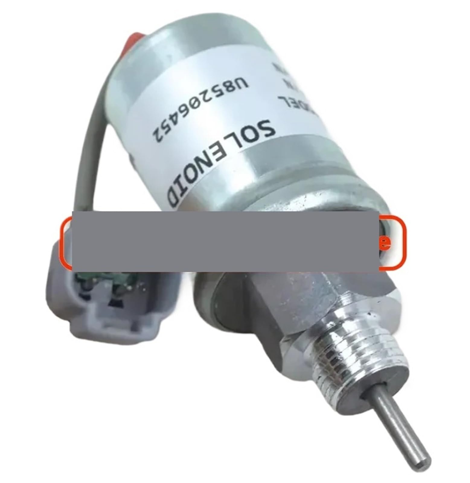 Électrovanne arrêt carburant Perkins résout blocage stop moteur 12V
