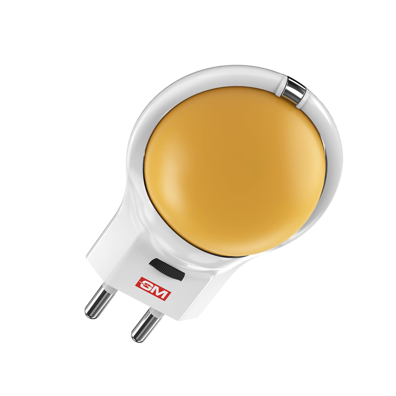 GM 3089 Planet-G LED Night Lamp with 0.5 W Ultra Low Power Consumption, Adjustable Scroll Dimmer, Soft Glow, Over 10 000 Hours Lifespan, Plug-in Design