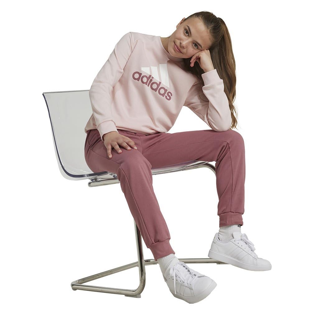 adidas Unisex Kids Essentials Big Logo French Terry Joggers Set Kids Suits
