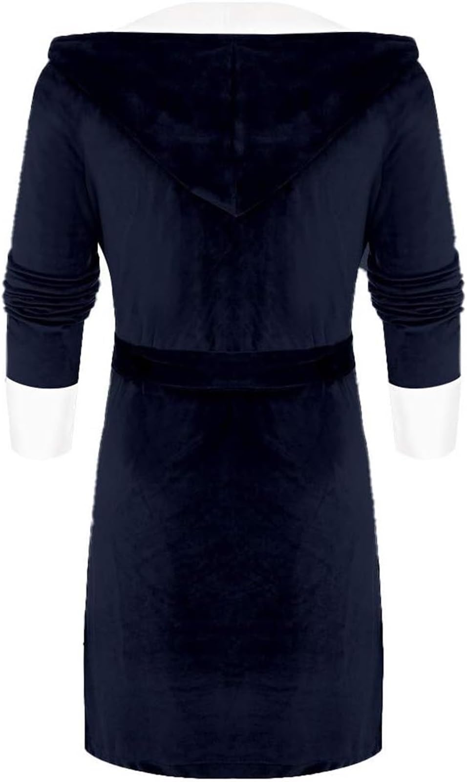 Szlafrok Poranny Plus Size Fuzzy Fleece Robe Damska Piżama Miękkie, Lekkie, Ciepłe Szlafroki Z Kapturem Odzież Domowa
