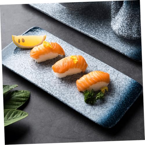 BESPORTBLE Plato estilo japonés para sushi reusable miniatura 2