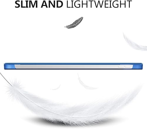 Vista 170 de MoKo Funda para iPad (A16) de 11ª generación de 11 pulgadas 2025, funda para iPad de 10.9 pulgadas 2022, carcasa trasera translúcida de Plateado