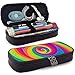 Produktbild Bunte tie dye federmäppchen große kapazität bleistift tasche langlebig make-up stift tasche mit doppelreißverschluss stifthalter für schule/büro
