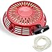 ZAMDOE GX340 GX390 démarreur à Rappel pour Honda GX610 GX620 GX670 GX340 GX390 28400-ZE3-W01ZA 11hp 13hp pièces de Rechange de Moteur à Essence de générateur