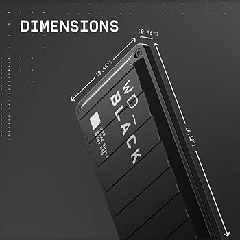 WD_Black 4TB P50-Game Drive Portable External Solid State