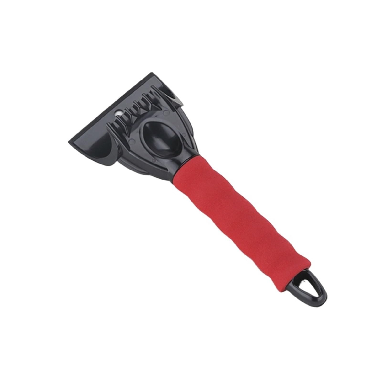 Car Ice Scraper Snow Shovel Windshield Auto Defrosting Winter Removal Cleaning Tool Accessories(Red)
