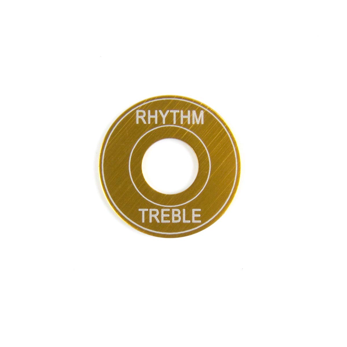 Toggle Switch washer Rhythm/Treble Ring, Aluminum/Gold