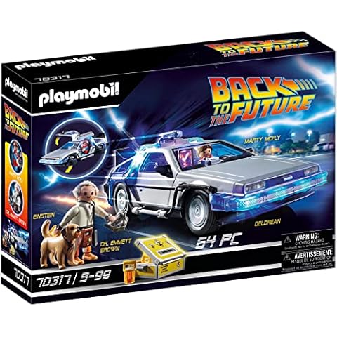 PLAYMOBIL Back to The Future DeLorean con efectos de luz Cover