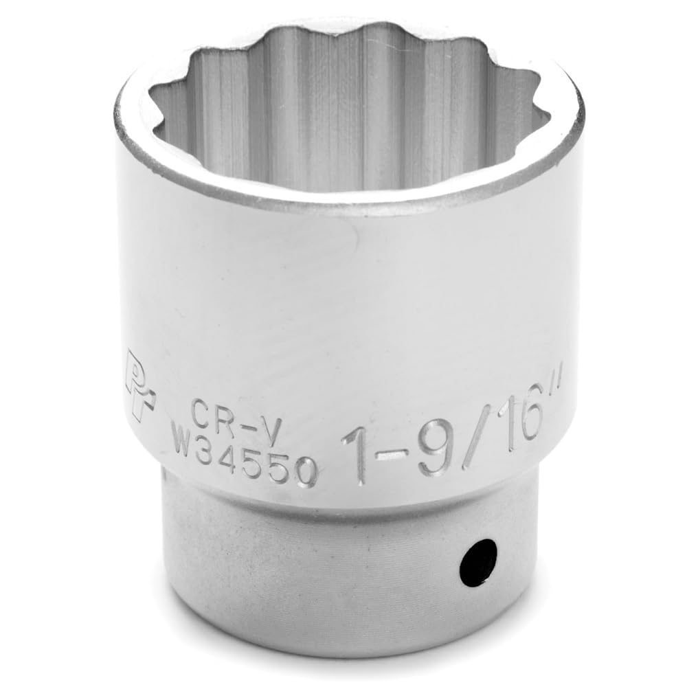 PERFORMANCE TOOL W34550 3/4" Drive 12-Point SAE Standard Socket, 1-9/16", 3/4" Dr 1-9/16" 12pt Socket - Image 2