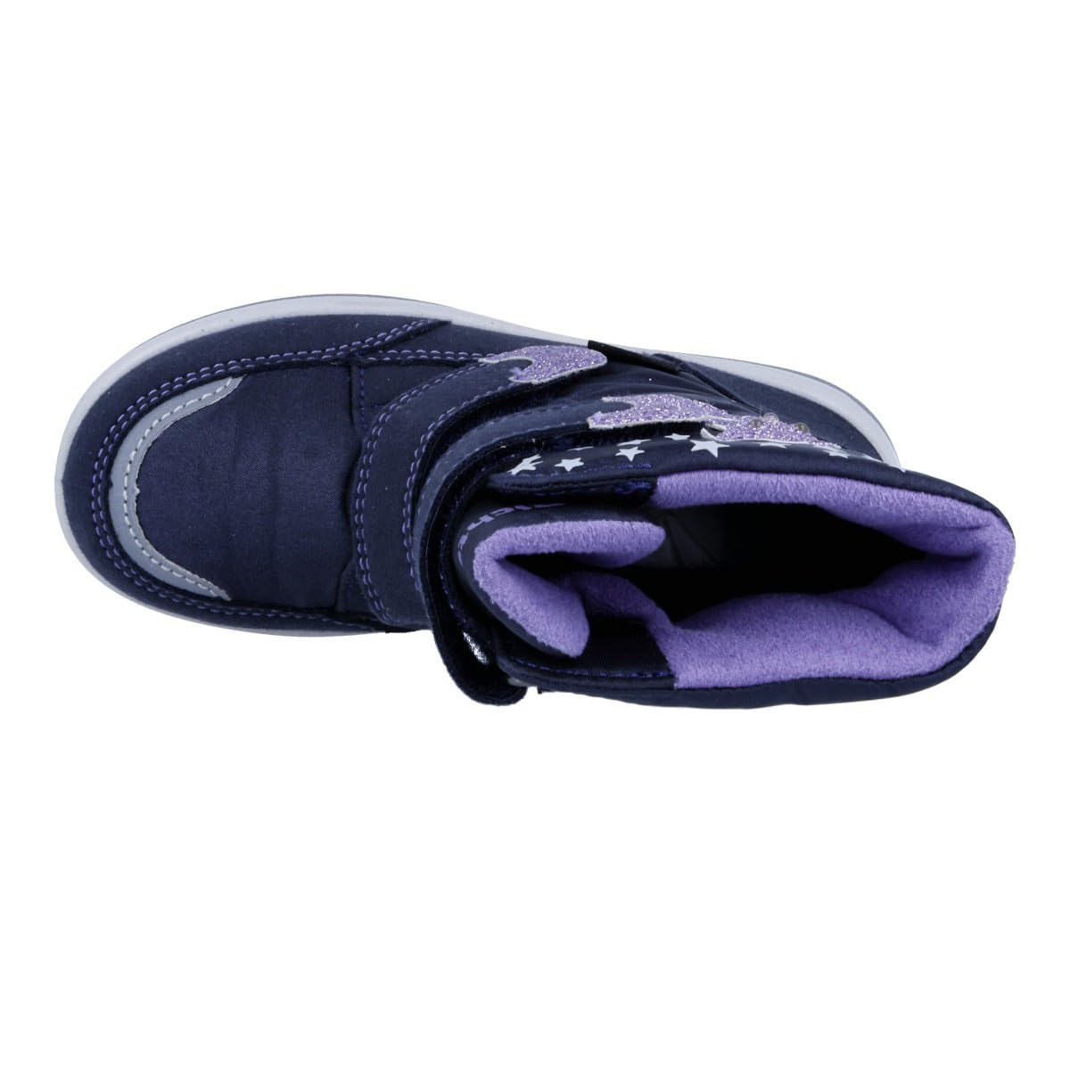 Richter Kinderschuhe Husky 2.0 Schneestiefel, Atlantic/Orchid, 34 EU – Ansicht 5