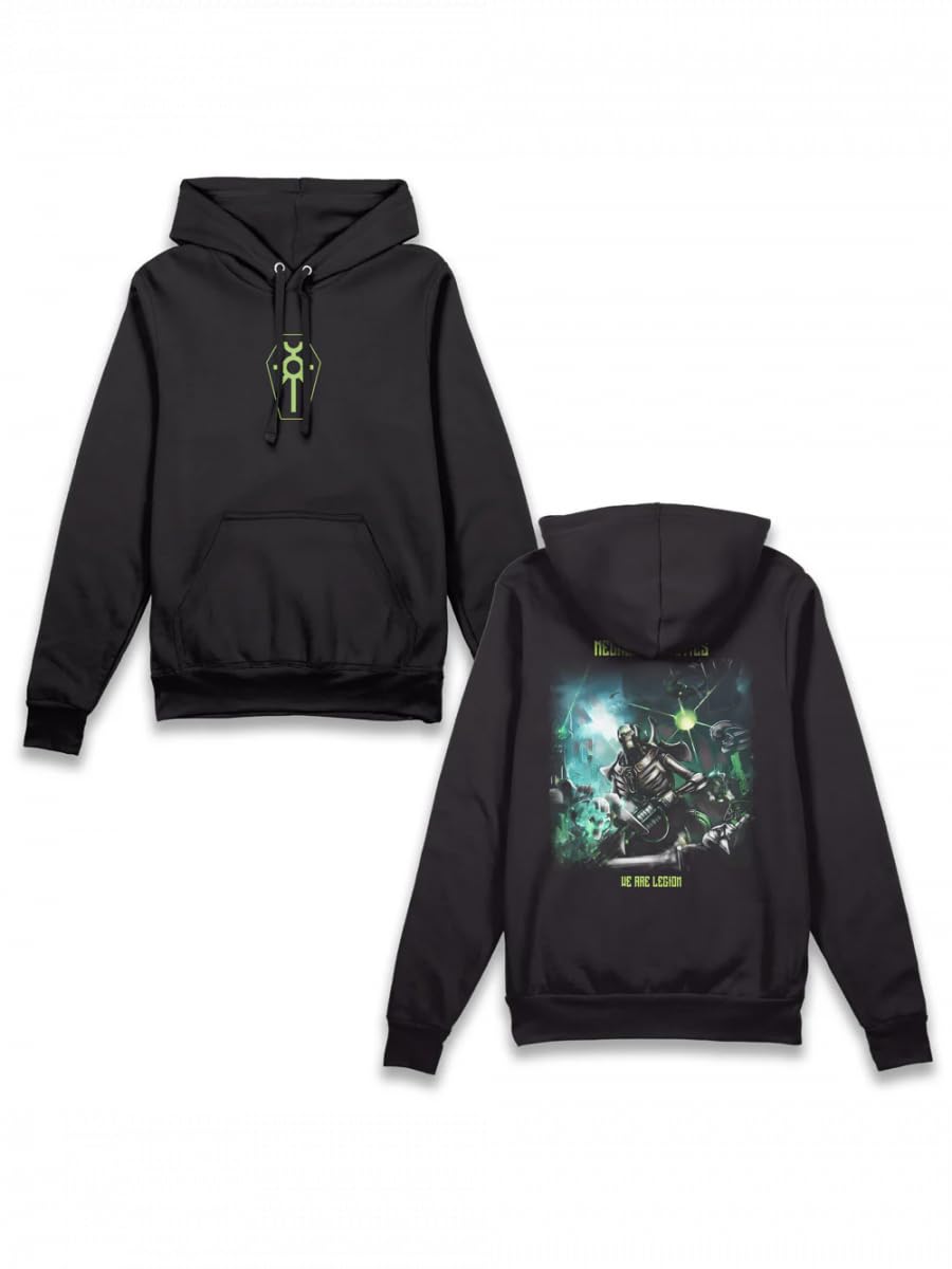 Bioworld Warhammer 40,000 Necron Dynasties Hoodie-2XL White