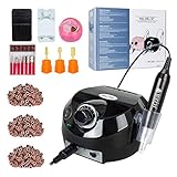 ✔ Leicht zu halten und zu handhaben, modernes Design ist nicht schwer oder leicht, es ist bequem mit dem ergonomischen Griff zu verwenden. Rotation in zwei Richtungen, können Sie die Drehrichtung und Geschwindigkeit für Rechts- und Linkshänder geeignet wählen.