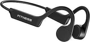 PSIER Bone Conduction Headphones, Open Ear Bluetooth 5.4 Headphones, Bone Conduction Earbuds 10H Playtimes Sports Earphones with Mic, IPX6 Waterproof Earbuds for Hiking, Cycling, Gym, Black asin的图片