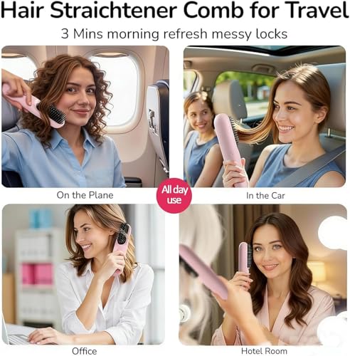 Cepillo alisador inalámbrico Go Brush Pro para cabello corto miniatura 4