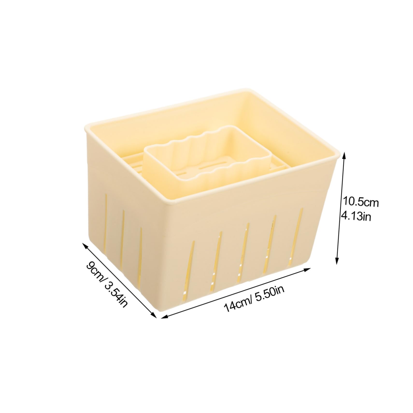 FELTECHELECTR Plastic Cheese Press Plate Tofu Press Cheese Forming Tool Easy to Clean Home Maker