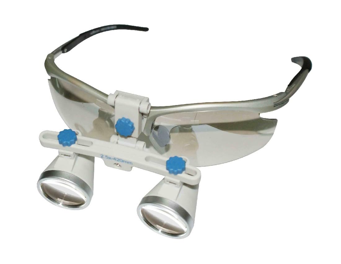 GIMA - lupy okularowe, linia stylowa, powiększenie 3,5X, odstęp roboczy 420 mm, pole widzenia 72 mm, w pudełku