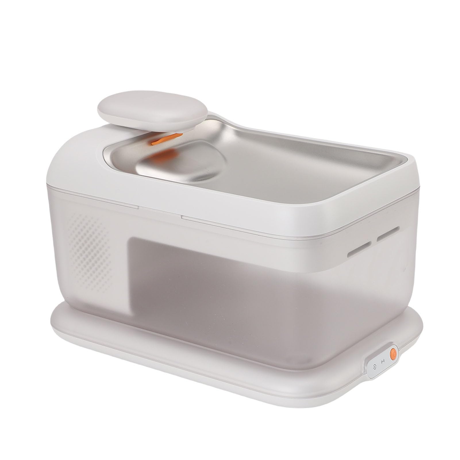 TOPINCN Dispensador de Agua para Gatos Inalámbrico con Capacidad de 4,5 L y Bebedero de Acero Inoxidable para Perros y Gatos Grandes