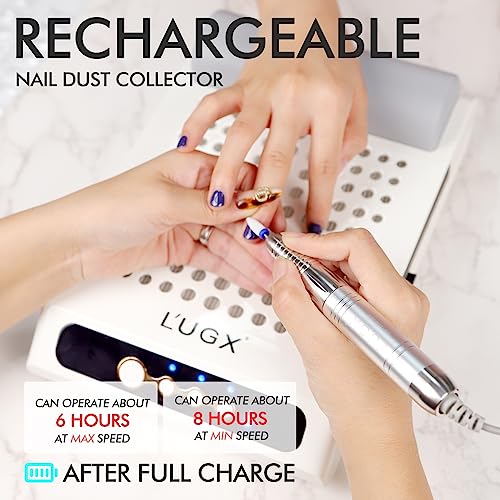 L'Ugx LG 6-27 Rechargeable Nail Dust Collector thumb #1