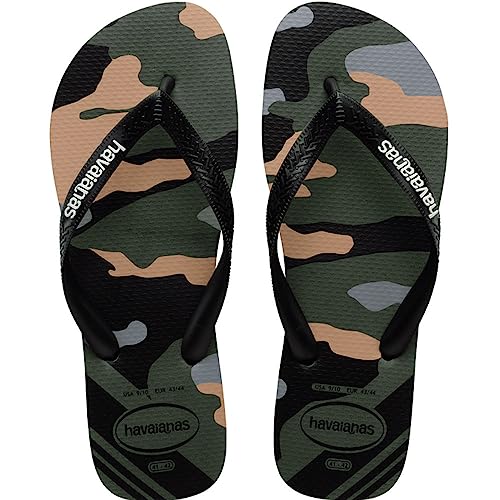 Havaianas - Top Camu, Chanclas Cómodas, Duraderas y Ligeras, Diseño de Camuflaje, Hombre