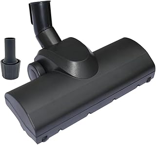 Universal 1.25 Inch (32mm) Turbo Brush Head for 1000W+ Vacuum Cleaners Using 1-1/4'' Accessories - Easy Pet Hair Removal -Works on Low Carpet, Area Rugs & Hardwood Floors