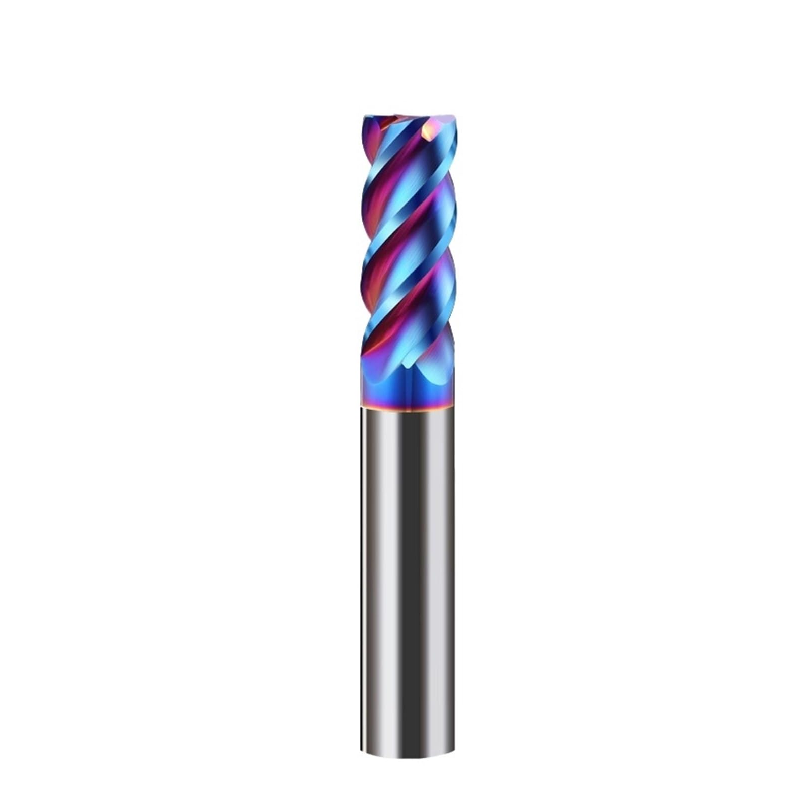 Fresa de extremo carburo acero aleación 4 flautas HRC65 1-20 mm