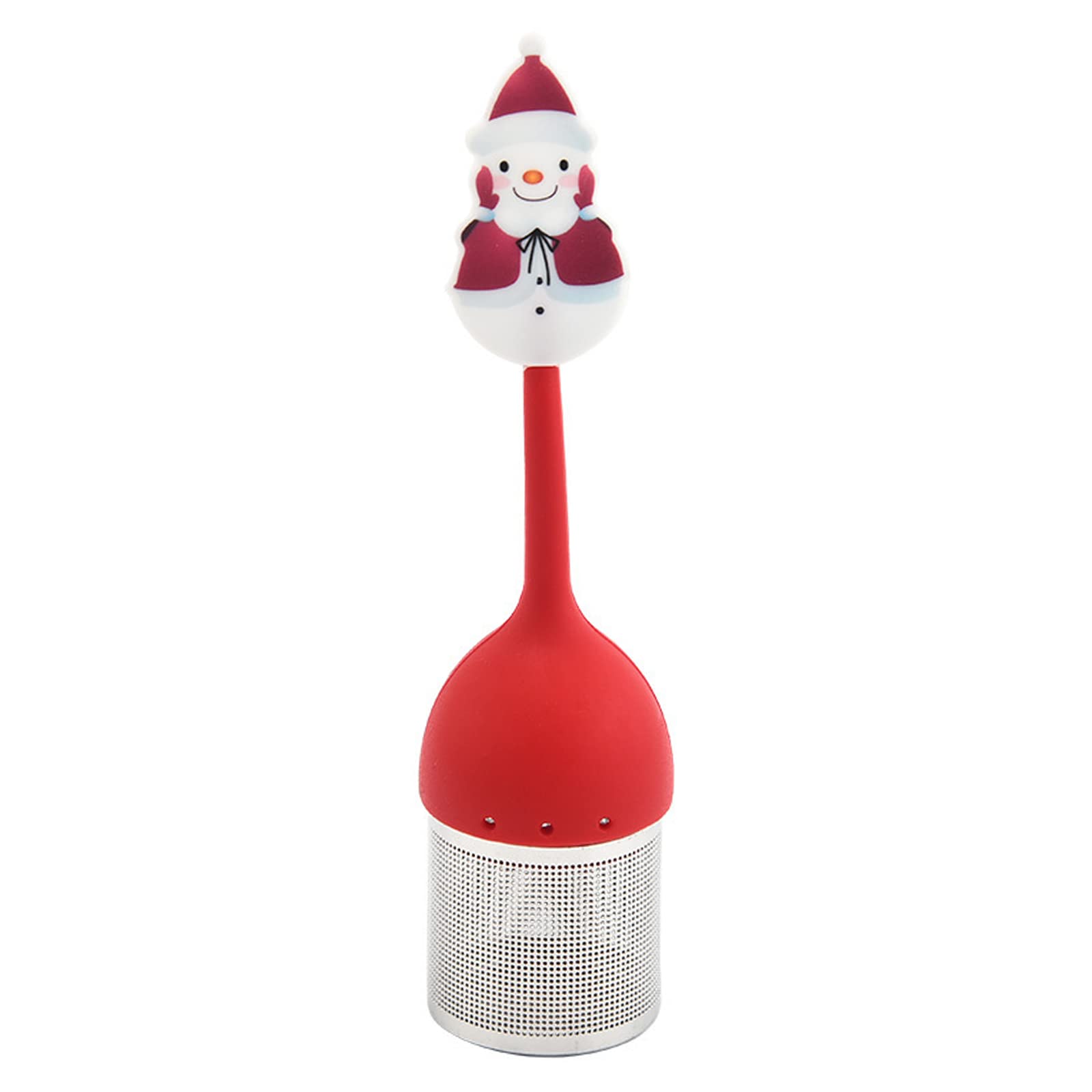 Kalttoy E Christmas Series Tea Strainers Silicon Tea Leak Related Teapot Set Filter Silicon Strainer Set Christmas