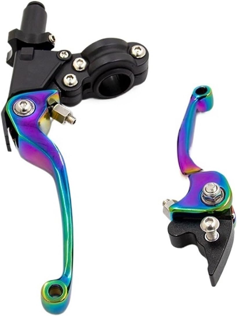 Freno Embrague Manillar for CRF YZF XR MTX Motorbike Handle CNC Moto Plating Colorful Short Long Motorcycle Brake Clutch Levers Modified
