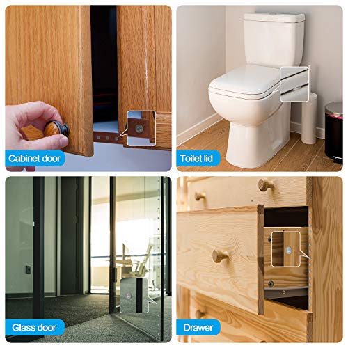 150PCS Bumper Pads,EAONE Clear Self-Adhesive Rubber Cabinet Door Drawer Bumpers Pads for Picture Frame Cutting Board Door Sound Noise Dampening - Thumbnail 4