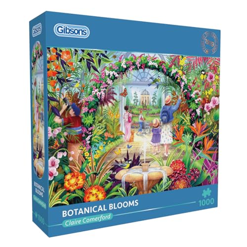 Puzzle 1000 pièces : Fleurs Botaniques