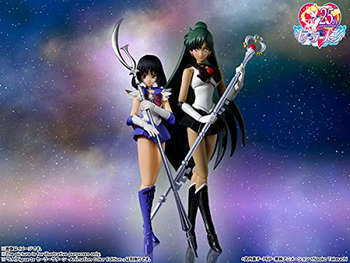 Image of TAMASHII NATIONS - Pretty Guardian Sailor Moon R- Sailor Pluto -Animation Color Edition-, Bandai Spirits S.H.Figuarts Action Figure