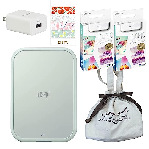 スマホアクセサリー canon inspic Canon iNSPiC スマホ専用ミニフォトプリンター BLUE Accessories