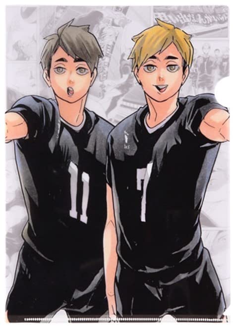 Amazon.co.jp: ハイキュー展 クリアファイル 2種セット 稲荷崎 宮侑