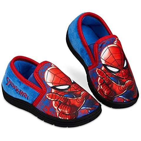 Marvel Spiderman Boys Slippers Cover