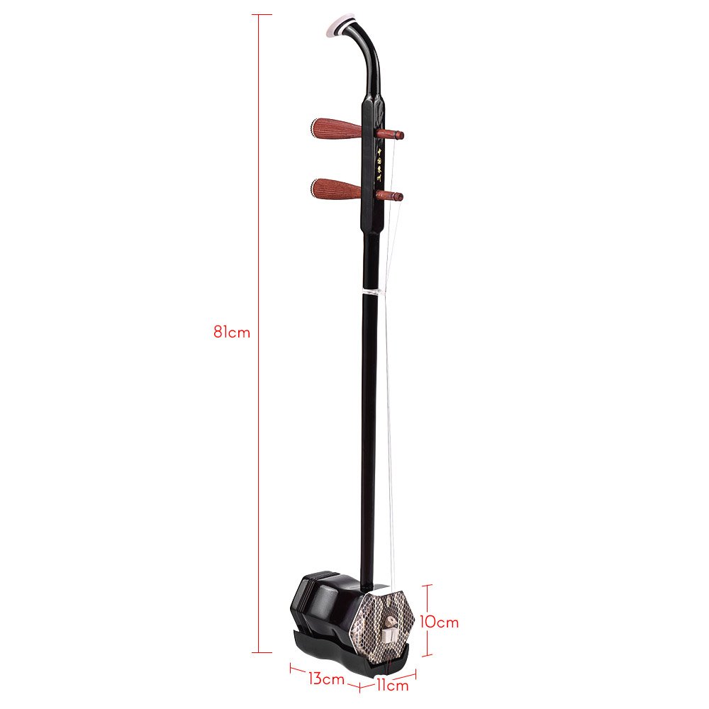 Erh Hu Cinese,Solid Wood Erhu Cinese 2 Stringhe Violino Fiddle Stringed Strumento Musicale
