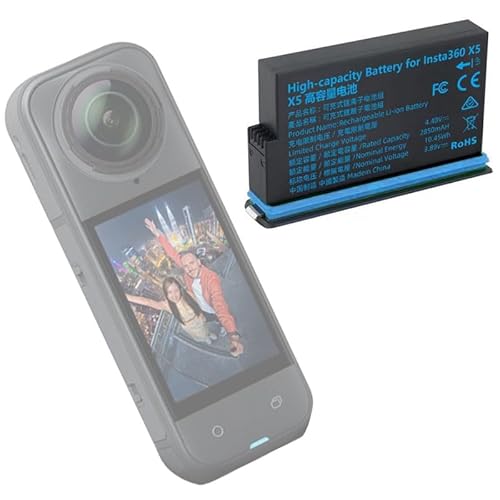 Insta360 X5 Ή }[d/obe[Zbg CeWFgȏ[dANZT[ 2obe[d\ [J[h2[\Agтɕ֗ȃXgbvt (obe[)