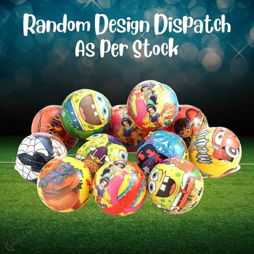 Image of GRAPHENE Soft Squeeze Squishy Smiley Foam Sponge Cartoon Balls Light Weight Non Toxic Hand Exercise Ball Stress Relief Cartoon Printed for Kids Adults Pets Multicolor