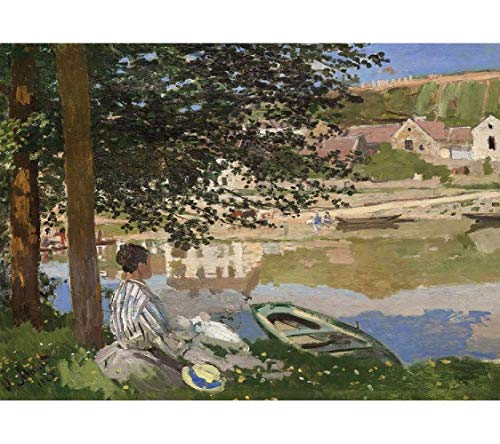 Imán decorativo Signs 4 Fun Monet 3.5 x 2.5 pulgadas miniatura 1