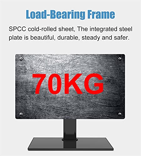 Soporte Universal para TV de Mesa Ajustable Negro miniatura 2
